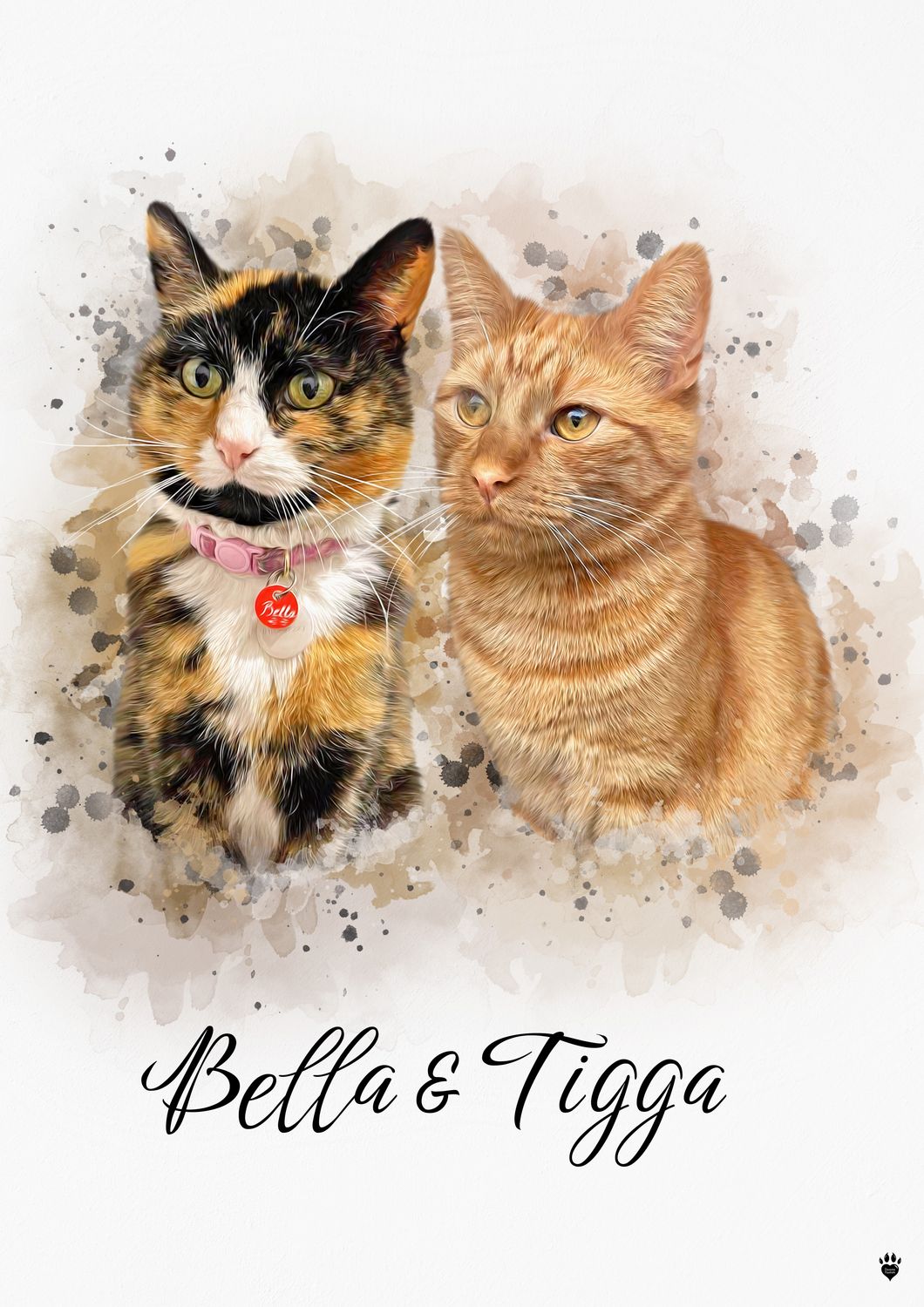 Watercolour Pet Portrait