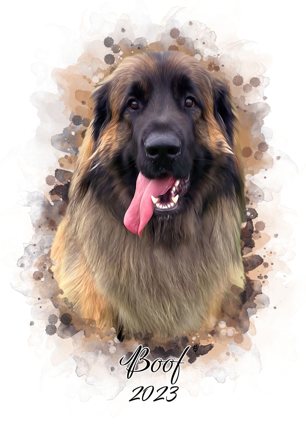 Watercolour Pet Portrait