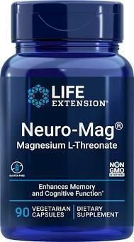 Neuro-Mag® Magnesium L-Threonate, 90 vegetarian capsules