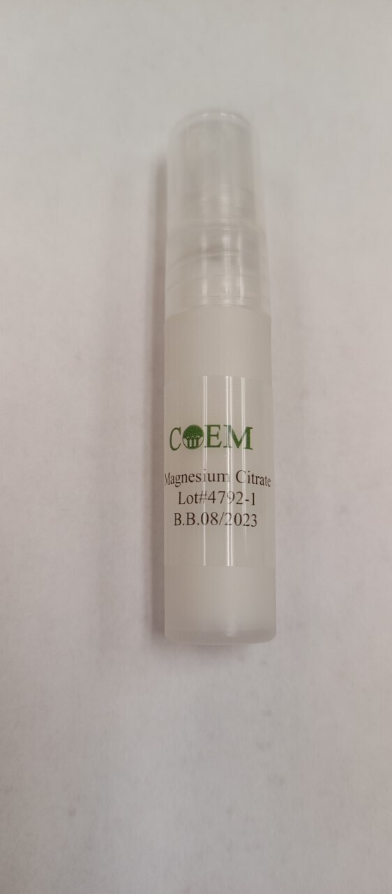 Magnesium Citrate Topical .15 - Sample