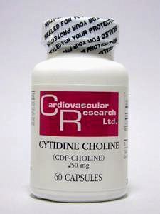 Cytidine Choline (CDP Choline) 250 mg 60 capsules
