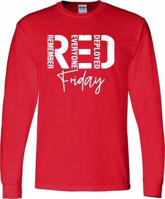 Red Friday Long Sleeve Tee