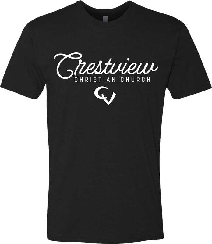 CV Script Tee, Color: Black