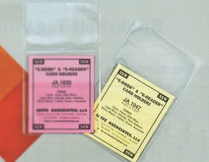 JA-1047 "E-Book" "E-Reader" Card Holders