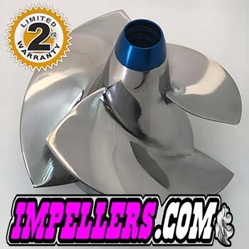5.0 PRO performance Impeller Sea Doo impeller and nose cone boot  GTX 155 2002-05