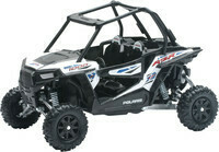 NEW-RAY DIE-CAST REPLICA POLARIS RZR XP 1000 White 1:18
