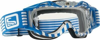 Scott Sports Voltage Pro Air Goggles with No Sweat Face Foam and Clear Anti-Fog Lexan Lens (Blue) C/O