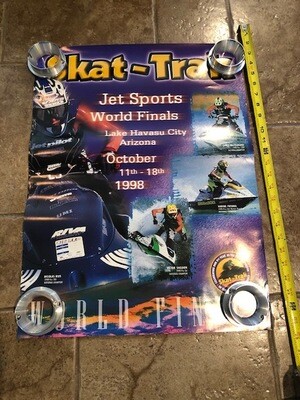 1998 Skat-Trak Jet Sports World Finals Poster