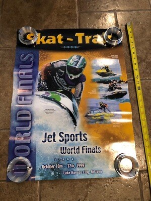 1999 Skat Trak Jet Sports World Finals Jet ski riders Poster