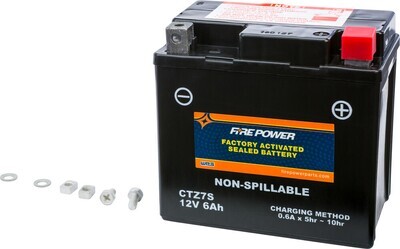 FIRE POWER BATTERY CTZ7S SEALED FACTORY ACTIVATED