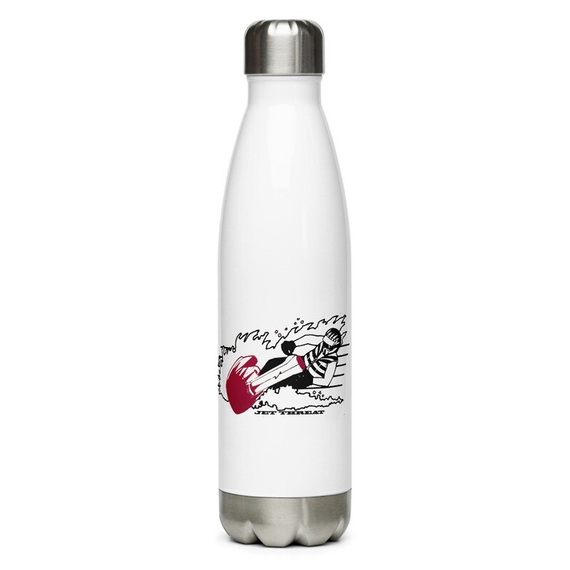 Jet Threat Stainless Steel Water Bottle