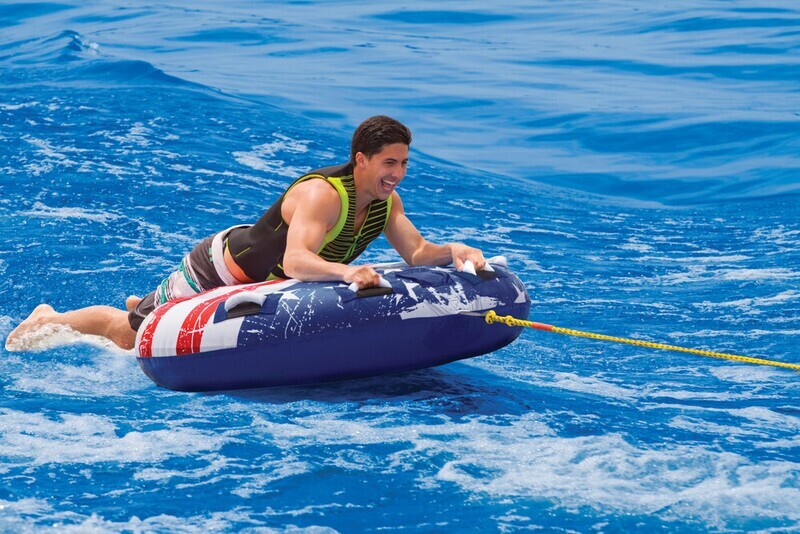 SPORTSTUFF STARS N STRIPES Tubing KIT 57&quot; W/PUMP AND ROPE 53-4310K
