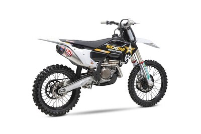 YOSHIMURA RS12 SERIES EXHAUST SYSTEM FS SS-AL-CF HUSQVARNA/KTM