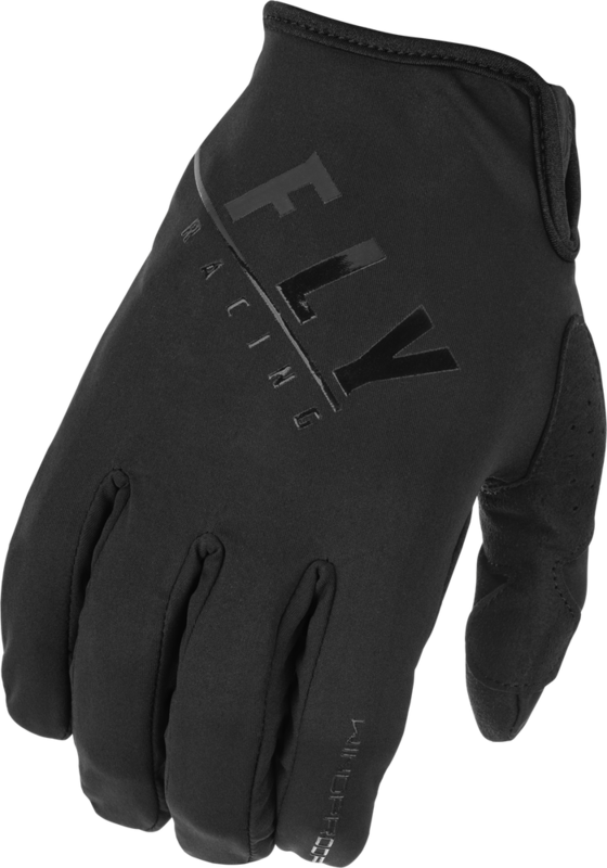 Fly Racing  Wind Proof Gloves Black JetSki