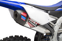 YOSHIMURA RS-12 HDR/CANISTER/END CAP EXHAUST SYSTEM SS-AL-CF