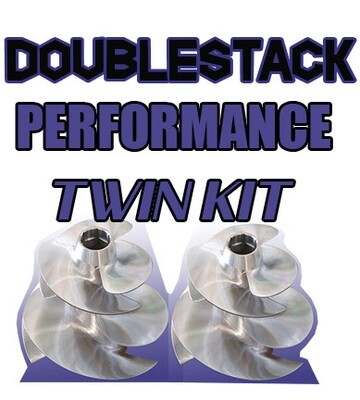 Twin Doublestack 2 X Impellers Kit 2008 Sea Doo Utopia SE 430 Twin eng boat 3yr warranty