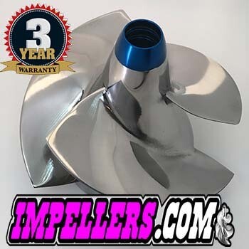 5.0 PRO performance Impeller Sea Doo impeller and nose cone boot GTX 155 2002-05 3yr warranty