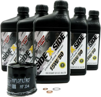 KLOTZ SIDE X SIDE OIL CHANGE KIT 15W50 WITH OIL FILTER YAMAHA YXZ1000R 2016-23