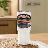 Impellers Speed Boat Shop Travel mug with a handle