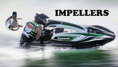 Pro Jet Ski Rider and performance Kawasaki Impellers racing around on Jet ski Impeller