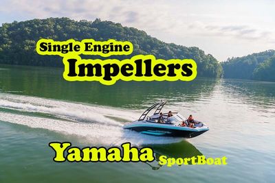 Yamaha Boat Single engine AR 195 SX 195 AR 190 SX 190 SX 192 performance boat Impeller kits and replacement impellers for sportboat and jetboat.