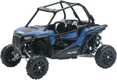 NEW-RAY DIE-CAST REPLICA POLARIS RZR XP 1000 BLUE 1:18
