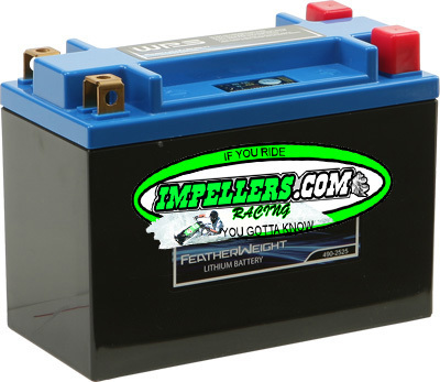 Featherweight Lithium PWC/boat Battery 50%-70% lighter, 6 Minutes to charge
