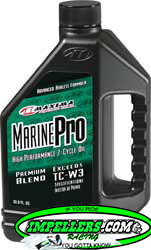 1 Ltr Maxima Marine Pro 2 Stroke Oil Sea Doo, Jet Ski, Yamaha, Polaris