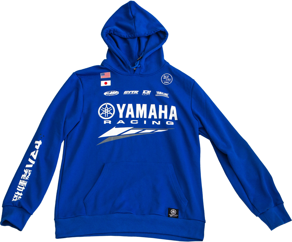 D-COR YAMAHA FACTORY SWEATSHIRT BLUE