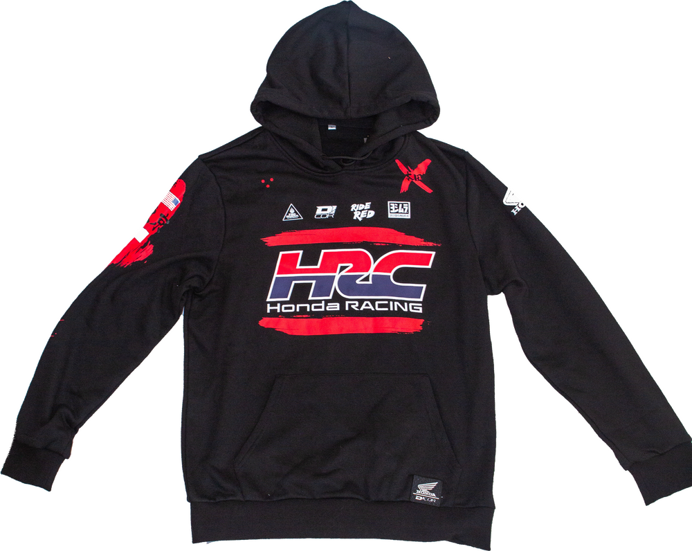 D-COR HRC FACTORY SWEATSHIRT BLACK Honda Racing