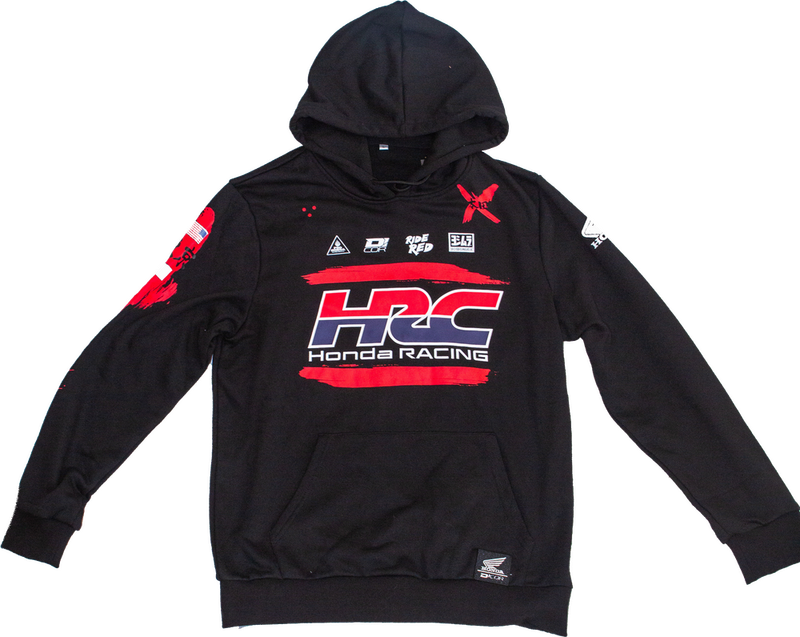 D-COR HRC FACTORY SWEATSHIRT BLACK Honda Racing