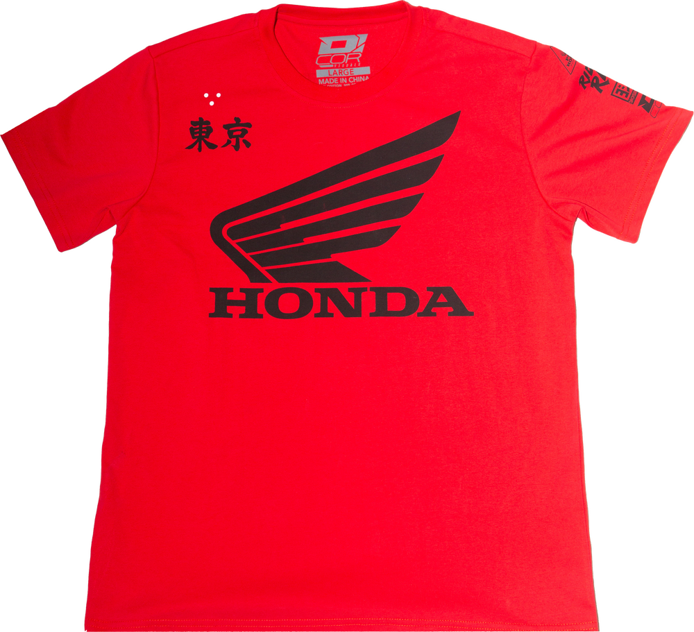 D-COR HONDA FACTORY T-SHIRT RED