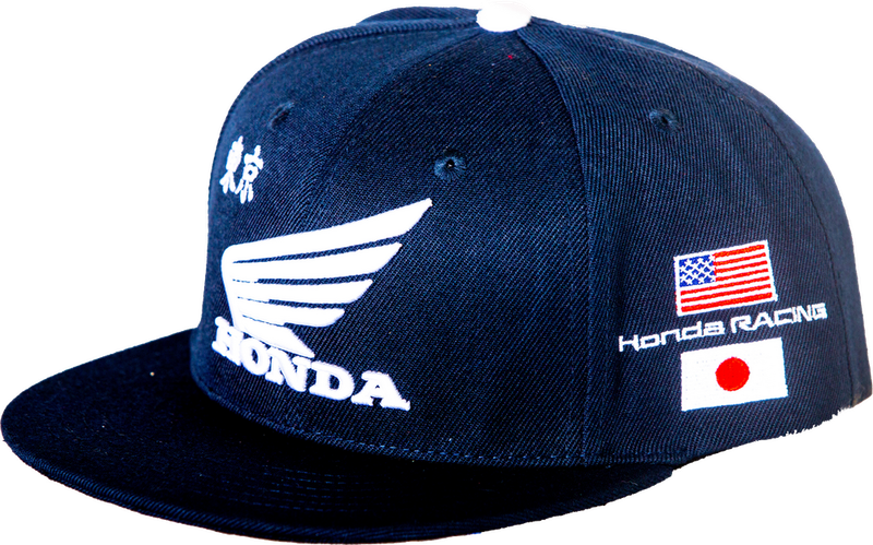 D-COR HONDA HAT FACTORY SNAPBACK NAVY