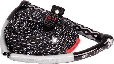 KWIK TEK BLING STEALTH WAKE BOARD ROPE 75&#39;