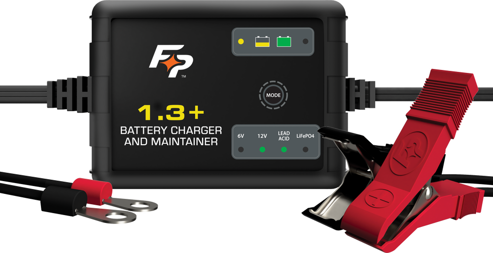 FIRE POWER BATTERY CHARGER 6V/12V 1.3A Jet Ski ATV UTV Boat