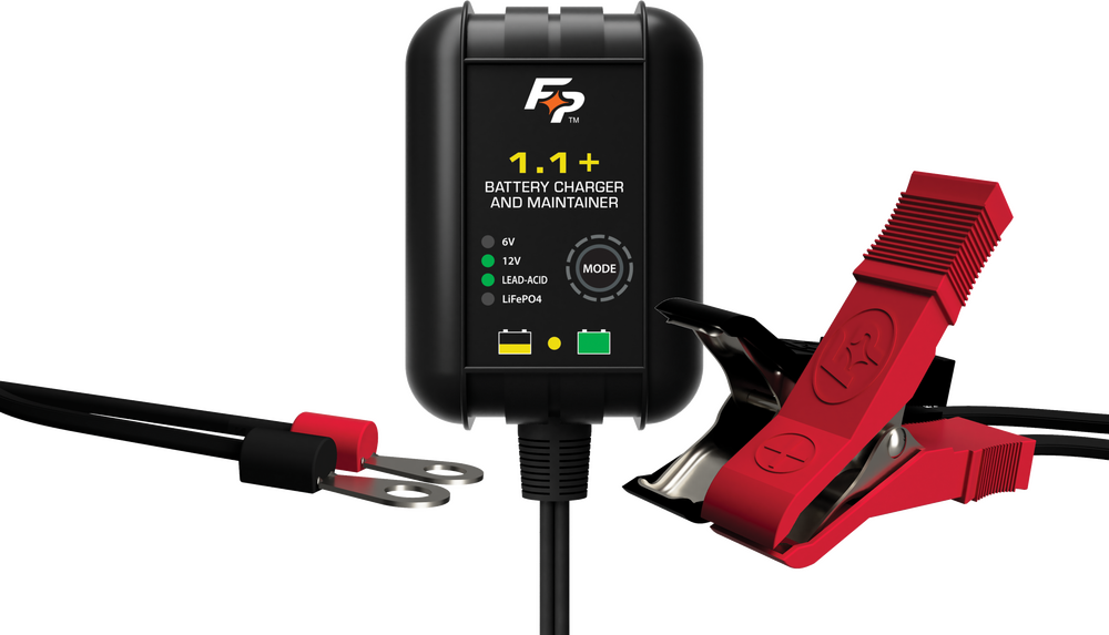 FIRE POWER WALL MOUNT BATTERY CHARGER 6V/12V 1.1A Jet Ski UTV ATV Boat