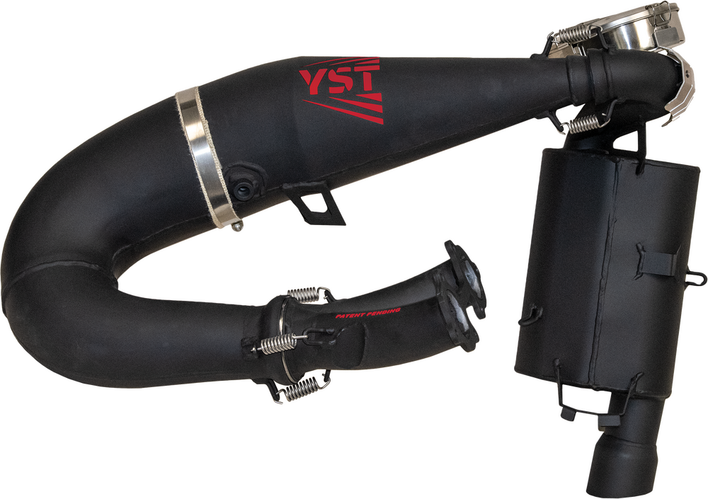 SLP Single Exhaust Pipe POLARIS 9R and TRAIL CHEF MOUNT