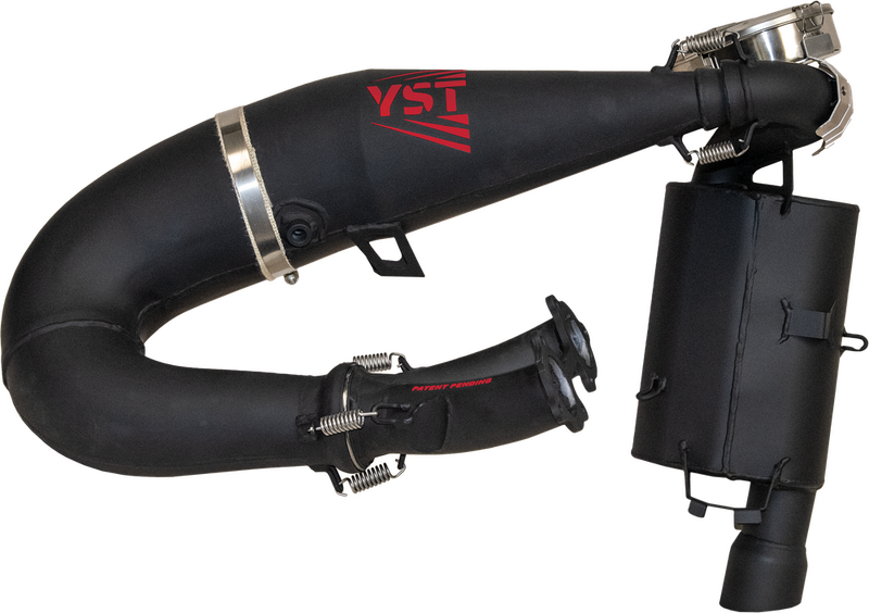 SLP Single Exhaust Pipe POLARIS 9R and TRAIL CHEF MOUNT