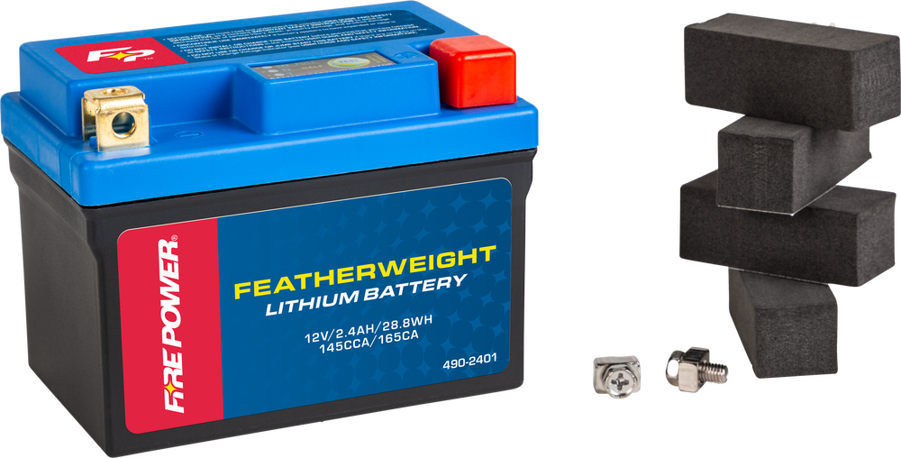 FIRE POWER FEATHERWEIGHT LITHIUM BATTERY 145 CCA 12V/28.8WH HJTZ7SL-FP-B Aprila Arctic Cat BMW Can Am Honda Kawasaki Polaris Suzuki Yamaha
