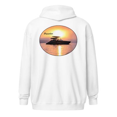 Paradise Boating Unisex heavy blend zip hoodie