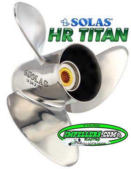 HONDA Solas HR Titan 3 Propeller Stainless Steel 3 Blade 115-250HP