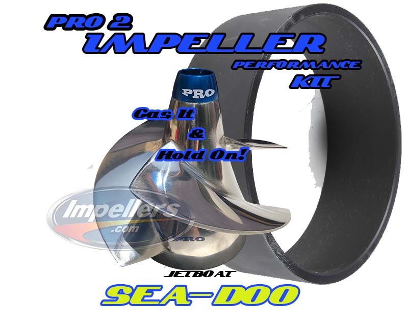 PRO 2 Performance Sea Doo Impeller 650cc sportster 1995 explorer 1993-96 single engine SeaDoo Jet Boat 3yr warranty