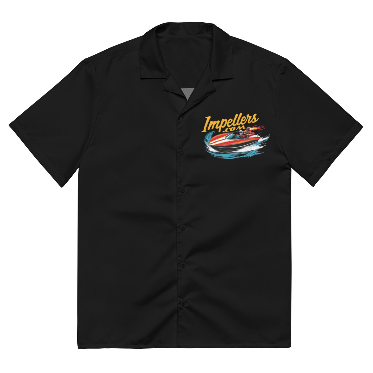 Impellers Race Team Coastal Cool Button-Up Shirt