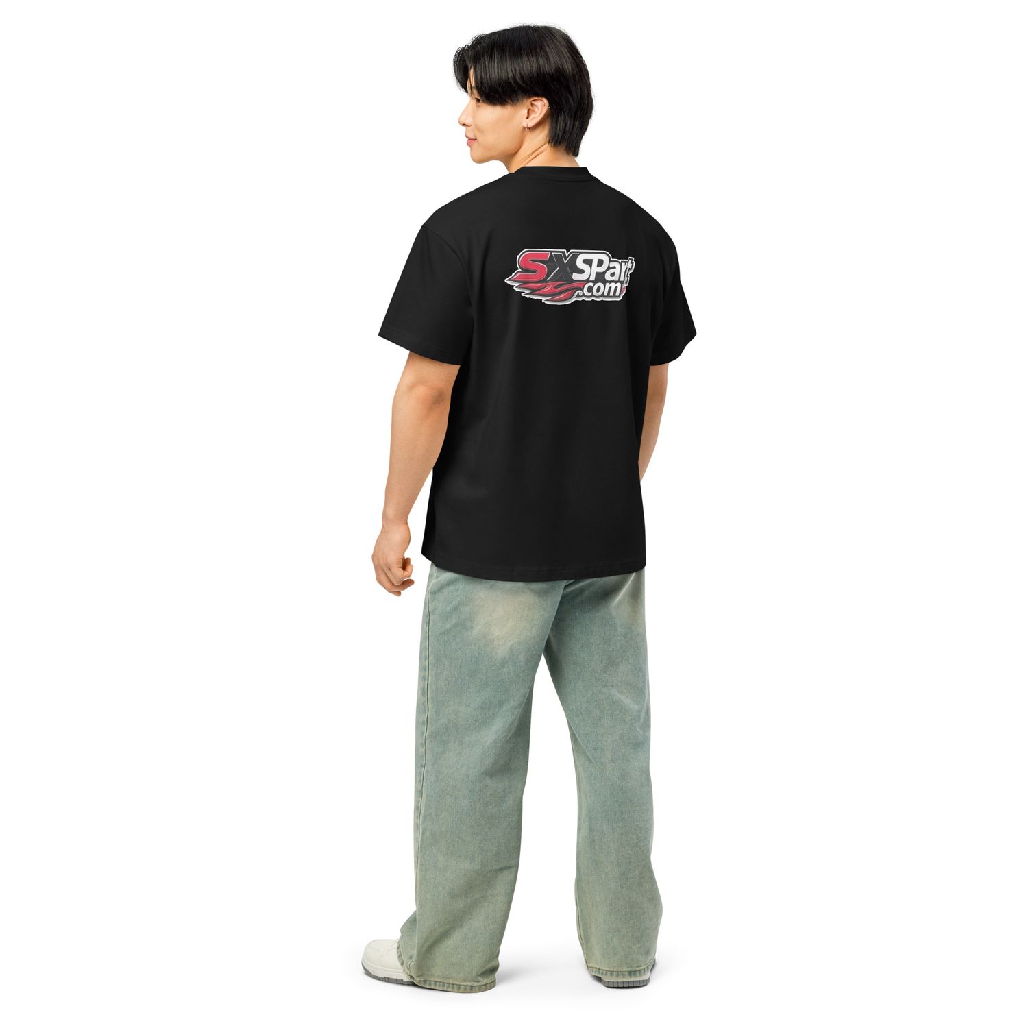 SXS Part Men’s box tee Black