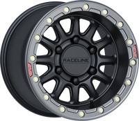 POLARIS SXS RACELINE ALPHA WHEEL 4/137 BLK/GUNMETAL 15X7 (+10MM)
