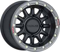POLARIS SXS RACELINE ALPHA WHEEL 6/139.7 BLK/GUNMETAL 15X10 (+25MM)