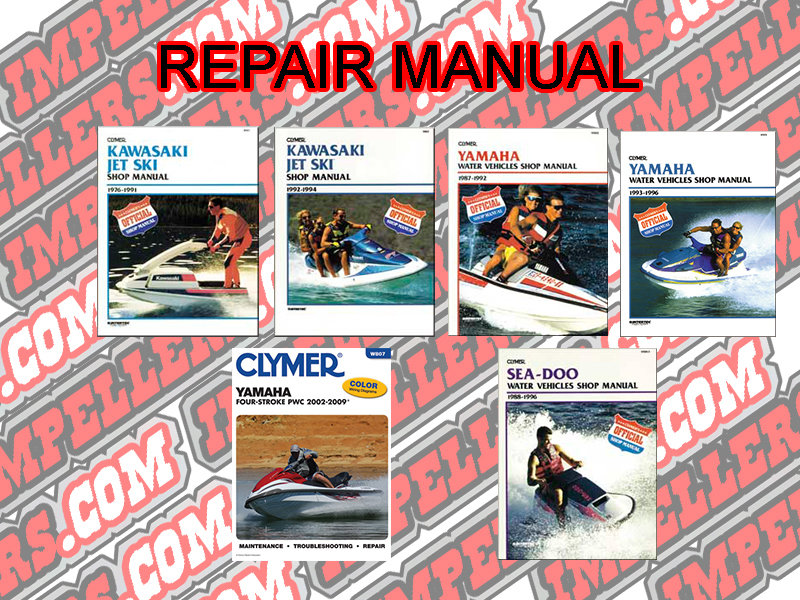 Mechanics Jet Ski Manual for Sea Doo Yamaha Kawasaki