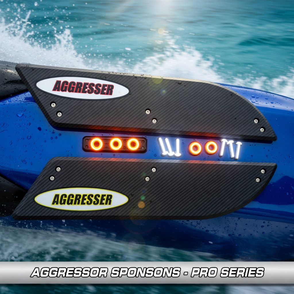 Aggressor Sponsons SX-R 1500 Kawasaki Jet Ski Stabilizers