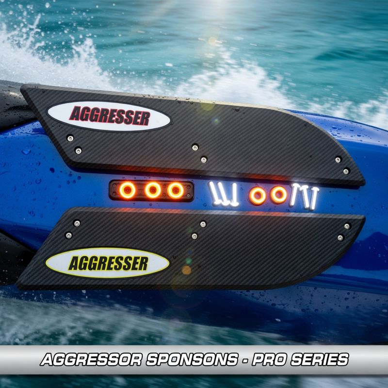 Aggressor Sponsons SX-R 1500 Kawasaki Jet Ski Stabilizers