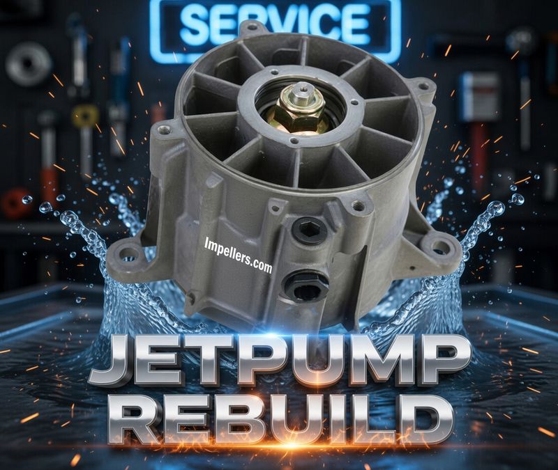 PRO Jet Pump Rebuild Service Sea Doo Vortex Scarab Boats impellers.com